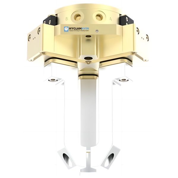 Customizable 3 Jaw Pneumatic Gripper Parallel End Of Arm Grippers