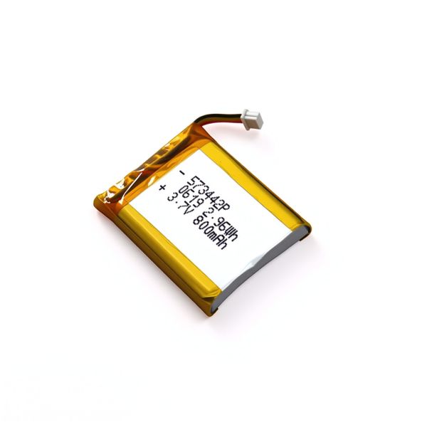 Versatile Flat Lithium Polymer Battery 573442P 3.7V 800mAh For Various Industrial Needs