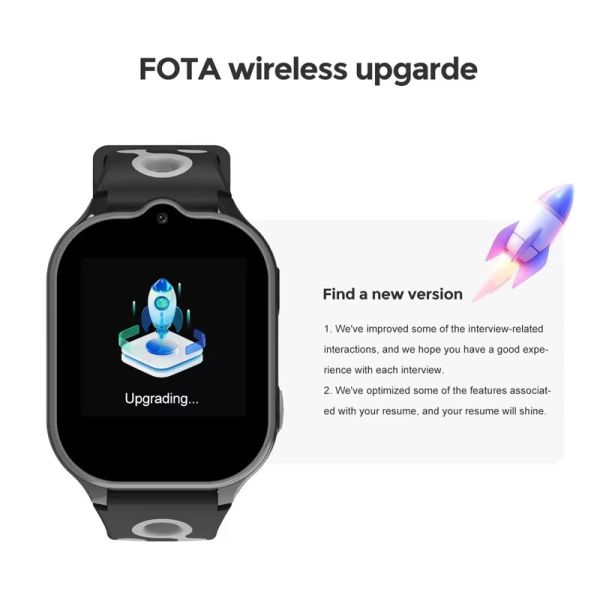 GEO SOS Call LT52E fitness tweens Childrens Tracker Watch IP67 Waterproof 950mAh