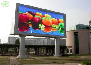 China Steel And Aluminum Led Advertising Board P10 Outdoor Led Display smd3535 large outdoor led display screens on sale