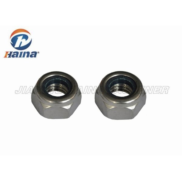 Stainless Steel A2 - 70 A4 - 80 Passivation Metric Thead Hex Nylon Inset Lock Nuts