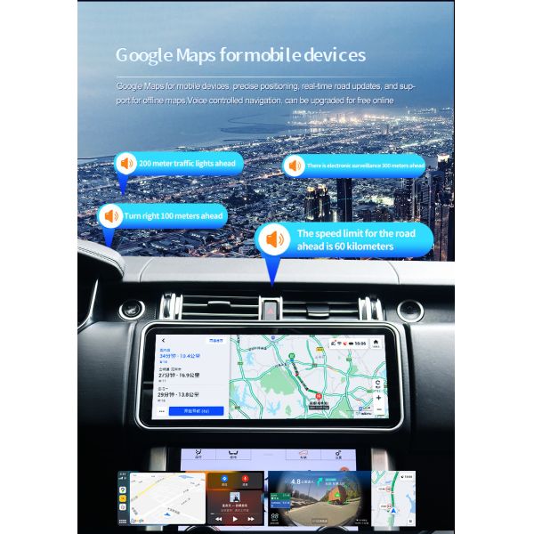 Bosch Land Rover Discovery Sport Radio Navi Fixed Screen Storage Box 1920x720