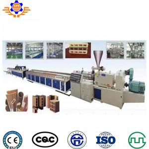 Buy cheap 320Kg/H WPC Pvc Window Profile Extrusion Line/Wpc Upvc Door Frame Making Machine product