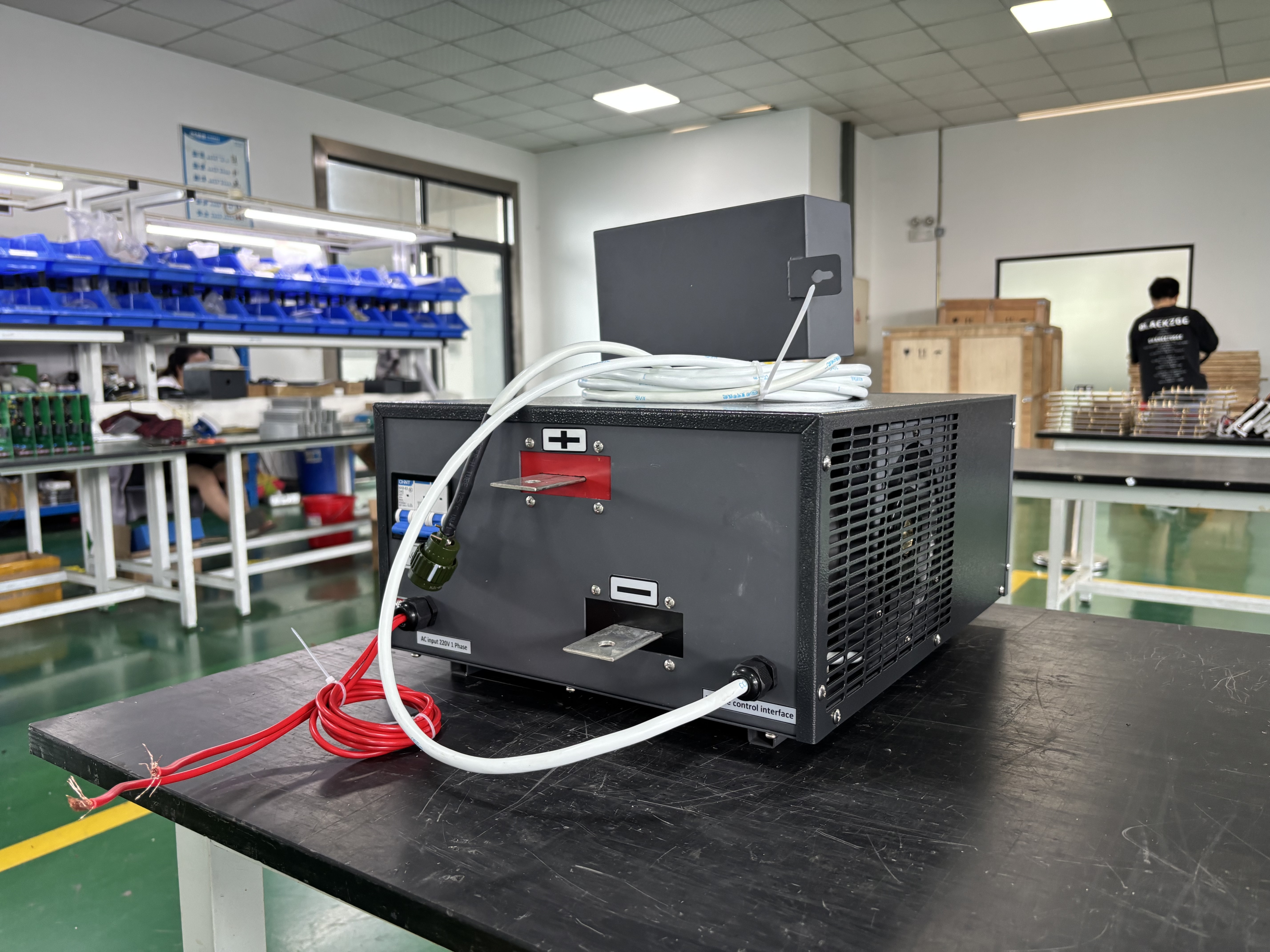 12V 500A Electroplating Rectifier 220V Single Phase Input Compact DC Power Supply for Surface Finishing Applications