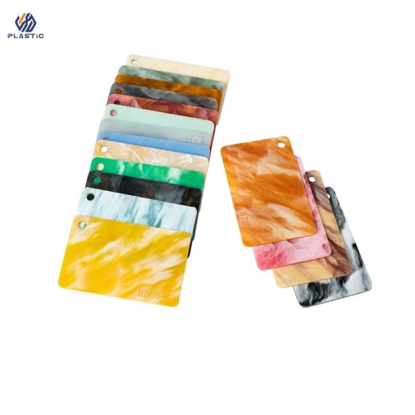 Patterned Marble Acrylic Sheet Scratch Resistant For Sneeze Guard