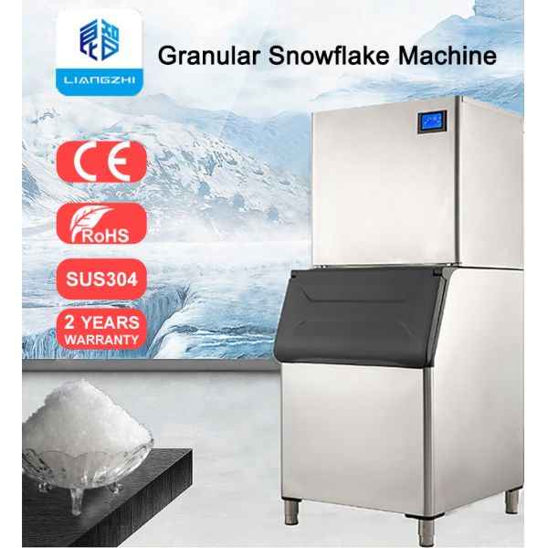 400kg 24Hours LZ-800 Ice Maker Machine for Large Snow Granular Ice Production