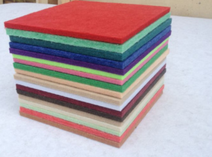 Diffusers Ceiling Rockwool Material Theater Polyester Acoustic Foam 2420 * 1220 mm