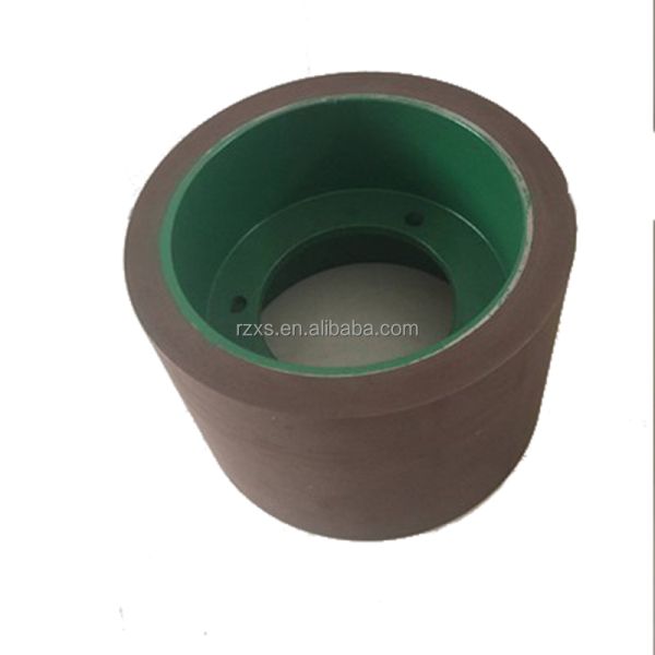 Customized 6" inch Silicone Coated Nip Rice Mill Huller Rubber Roller for Home