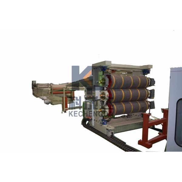 Plastic PP Hollow Sheet Extrusion Machine Single Screw