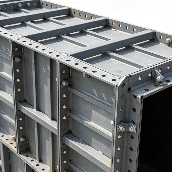 Customized Steel Formwork System with Sa 2.5 Sand Blasting for High Strength Concrete Support