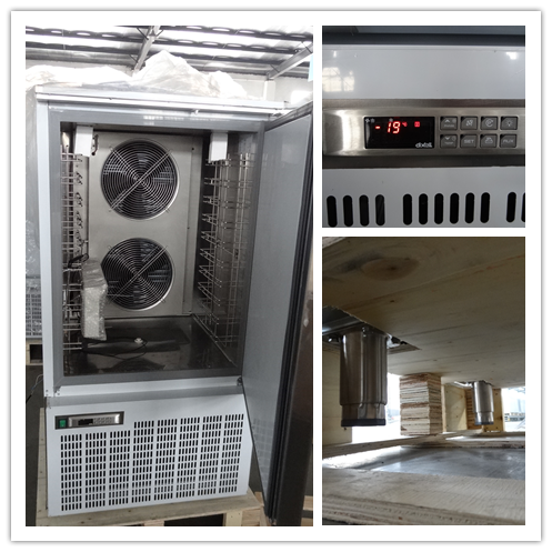Ventilated Cooling Commercial Refrigeration Equipment , Blast Chiller Shock Freezer