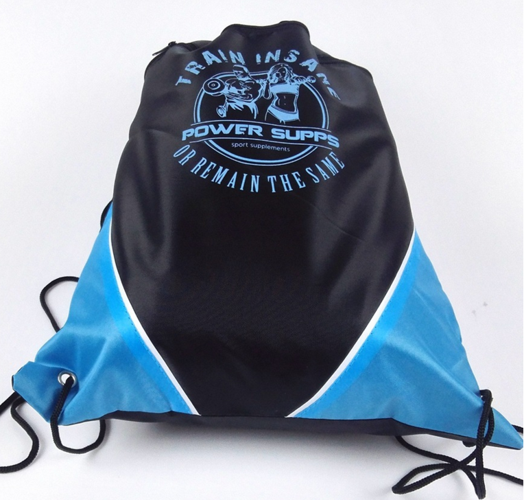 custom printing polyester/ nylon drawstring bag