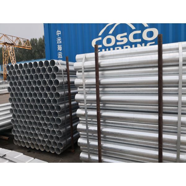Road Traffic Safety Galvanized Metal Round Newel Post for Highway Guardrail Post