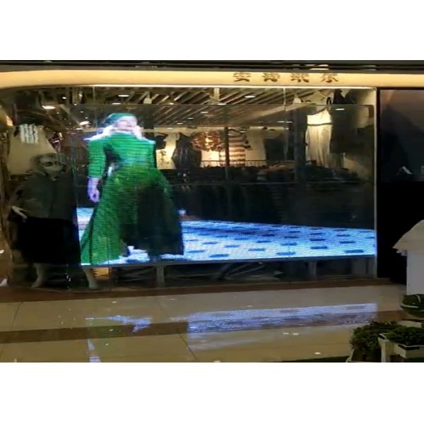 Rental Transparent LED Video Wall Full Color P3.91 1m* 0.5m 4000 Nits Brightness