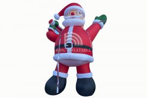 Buy cheap Giant Inflatable Santa Claus Suitable Christmas Inflatable Cartoon Decorations product