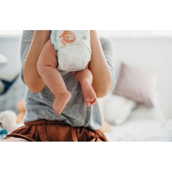 Custom Printed Hypoallergenic Disposable Diapers Dry Surface With Cartoon Pattern