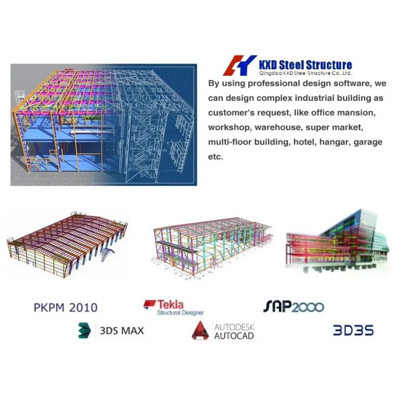 Steel Structure Prefab Warehouse (KXD-SSW215)