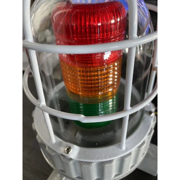 Explosion Proof LED Warning Light with Siren
