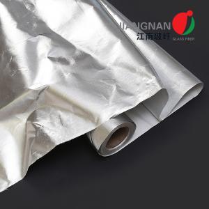 China Heat Protection Aluminum Foil Laminated Fiberglass Fabric For Piping Outside on sale