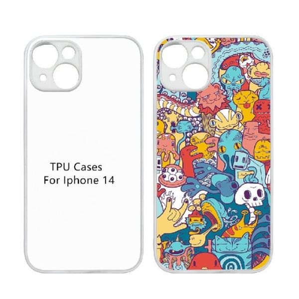 Personalized Sublimation Blank Tpu Silicone Phone Case For IPhone 16 Custom Cell Phone Case