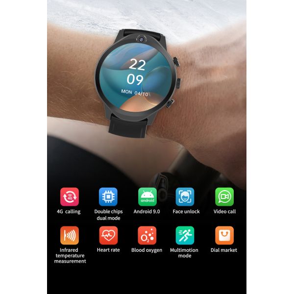 H3 Top Quality Powerful 4G Smart Watch