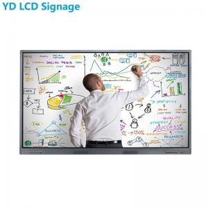 Buy cheap high end E Board 98 inches 65inches 80 inch touch screen interactive multi touch panel displays LED LCD touch screen product