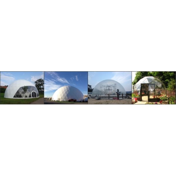 Geodesic Steel 30m Diameter Large Dome Tent For Outdoor Events
