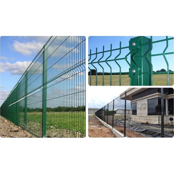 5mm Hot Dipped Galvanized 3d Curved Fence Corrosion Resistance