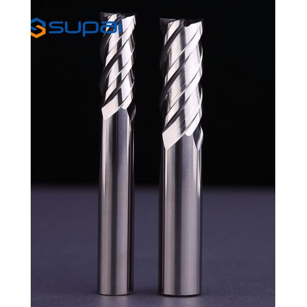 10% Discount 45HRC 55HRC Polished 3 Flute Aluminium End Mill Cutter for Carbide Sharpening Machine