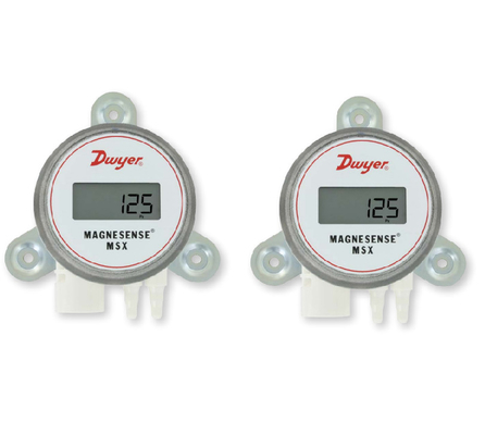 Dwyer MSX-W20-PA Bidirectional Differential Pressure Transmitter 24VDC