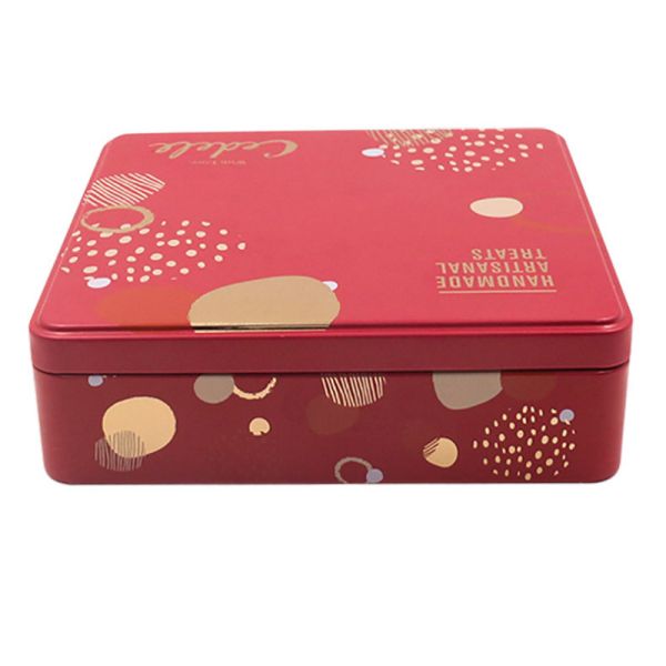 Tinplate Can Storage Box Custom Candle Gift Tin Packaging