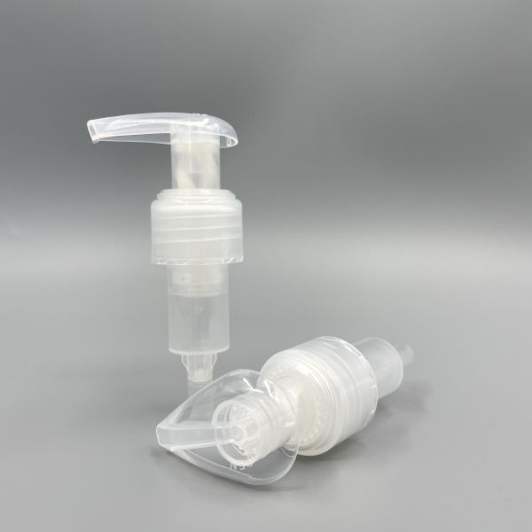 24/410 28/410 Ribbed And Smooth Closure Recyclable Dispenser No metal Contact All Plastic Lotion Pump