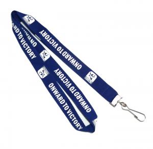 China Personalized Silk Screen Printing Lanyards With Metal Swivel J Hook on sale
