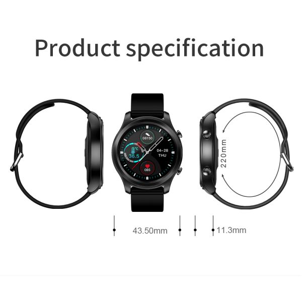 Full Touch Thermometer Body Temperature Bracelet