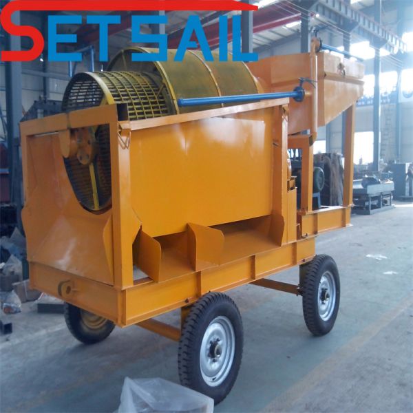 River Iron Sand Selecting Machinery with Gold Chute