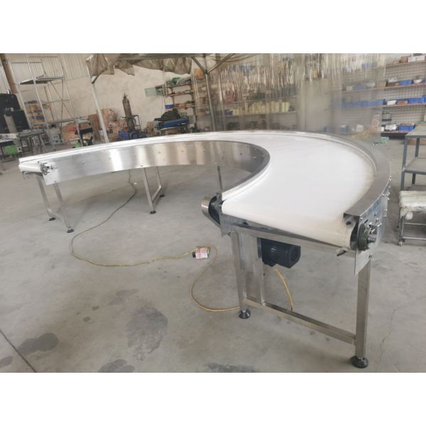 Chinese Manufacturers Turning and Straight Plastic Modular Belt Conveyor System