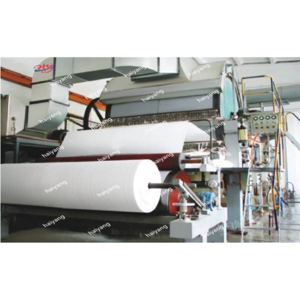 Embossed Perforated Tissue Paper Making Machine With Cylinder Mould