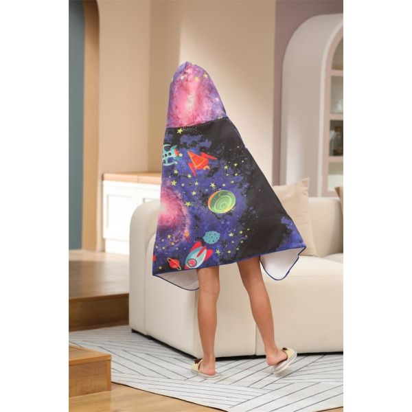 140x70CM Polyester Beach Towel Printed Cap Style 200gsm Travel Beach Blanket