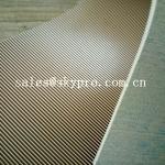Abrasion Resistant Natural Crepe Shoe Sole Rubber Sheet Corrugated Pattern