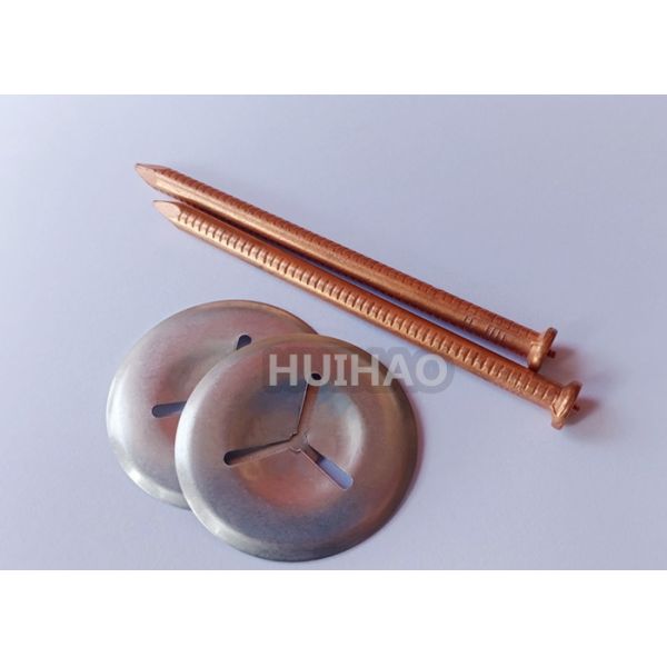 3 X 90 Mm Pointed Head Marine CD Weld Pins With Speed Clips