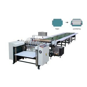 Buy cheap Automatic Gluing Machine For Cover Paper Gluing product