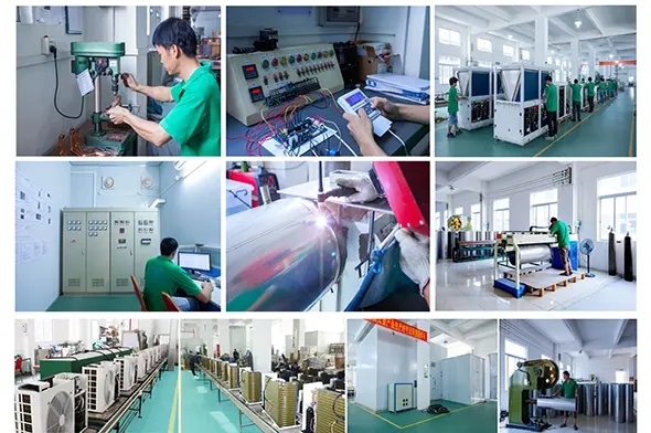 3.5KW Mobile Swimming Pool Inverter Air Source Heat Pump Anti Corrosion