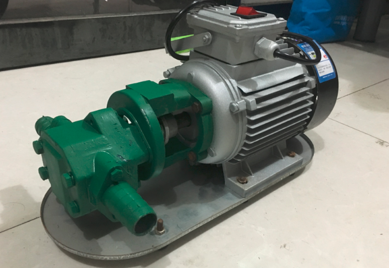 Self Priming High Flow Gear Pump , Portable Mini Gear Pump Customized Colour