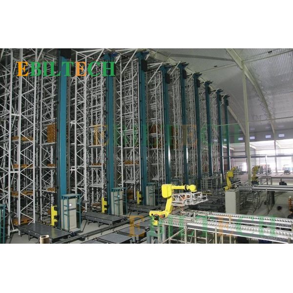 SS400 Steel Intelligent ASRS Systems 300 - 1500kgs/level 800 - 3000mm Width
