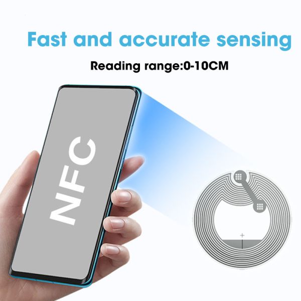 NFC Smart Label Sticker Inlay Free Sample PET Material Tags Durable and Waterproof