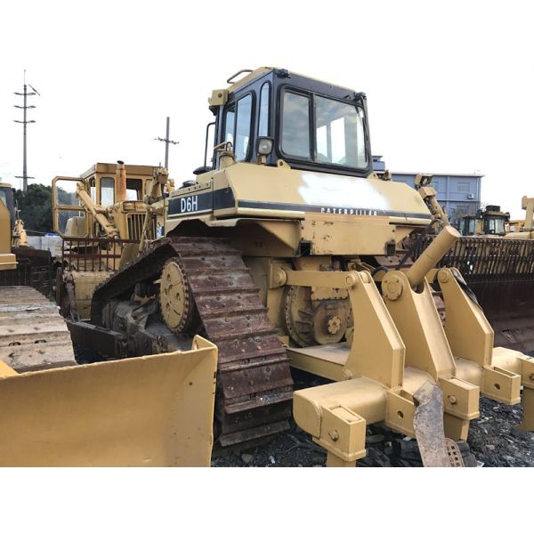 3 Shanks Ripper Used Crawler Bulldozer CAT D6H 3 Forward / Reverse Gears