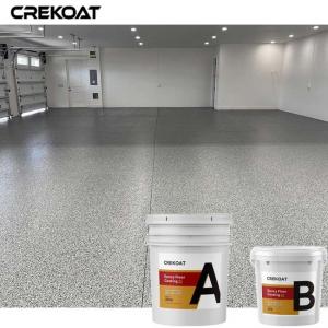 Buy cheap Vinyl Chips Flake Clear Resin Floor Coating With Epoxy Quartz Metallic product