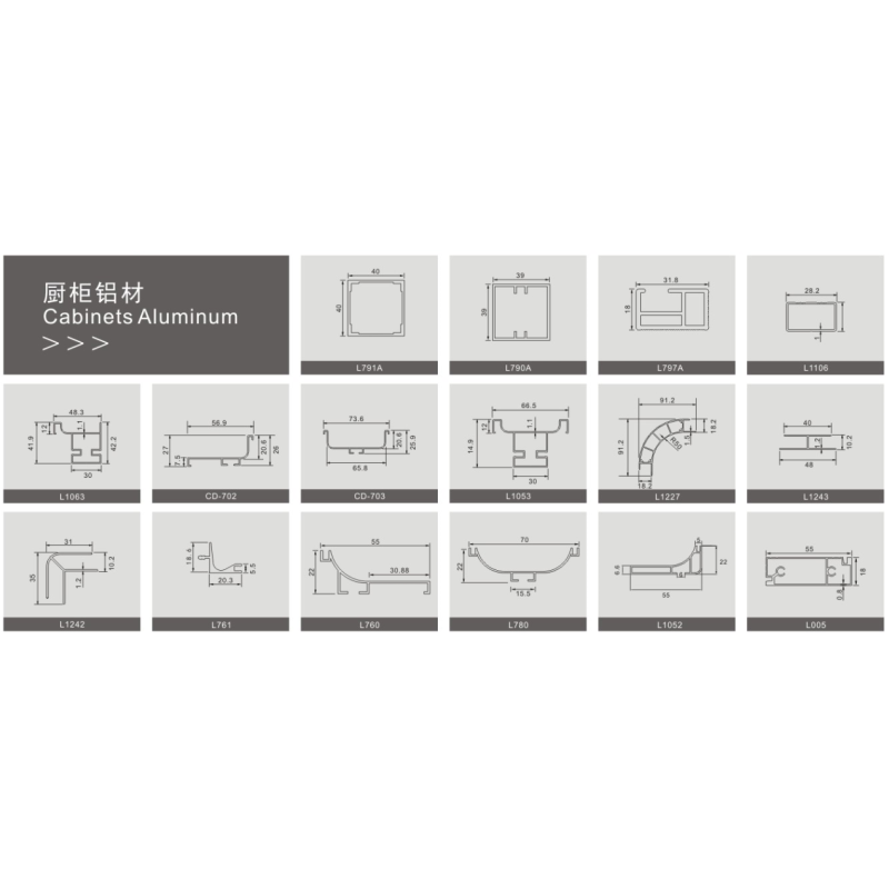 aluminium profile cutting machine anodized silver 3 meter kitchen cabinet aluminium c profile