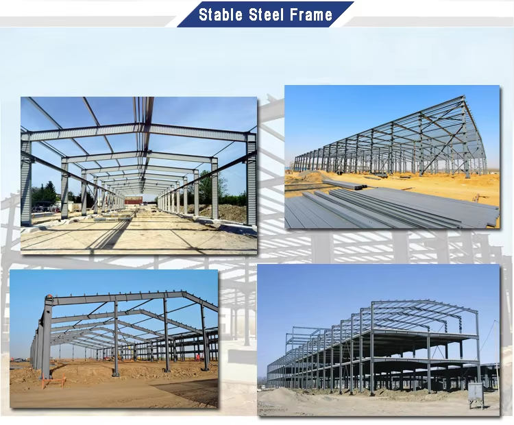 2026 Customized Economical Prefabricated Steel Structure Durable Cost-Effective Workshop Warehouse Building Workshops Plants