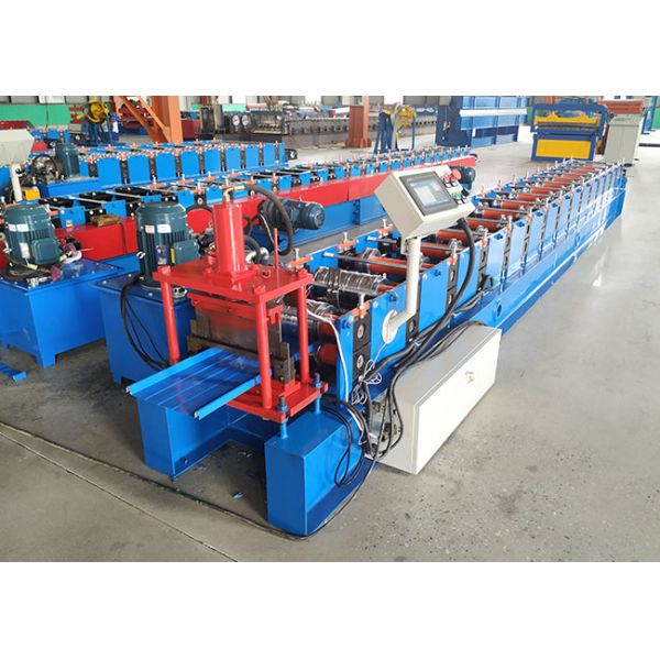 Color Steel Roofing Sheet Roll Forming Machine Easy Assemble Self Locking Panel